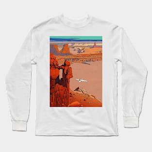 Jean Giraud - moebius - Arzak l'arpenteur Long Sleeve T-Shirt